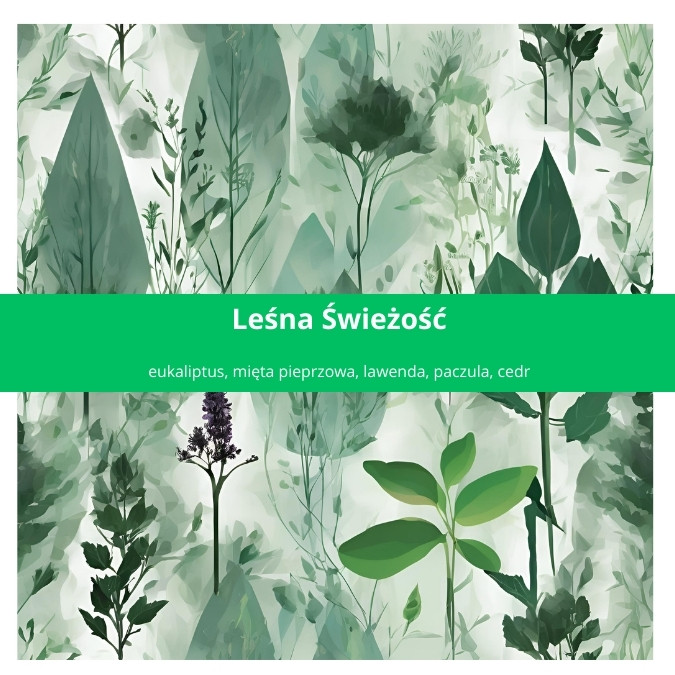 Leśna Świeżość świeca sojowa 150g - obrazek 2