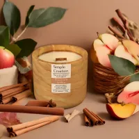 Pieczone Jabłko świeca sojowa 150g