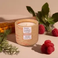 Tajemnicze Maliny świeca sojowa 150g