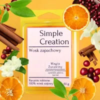 Magia Żurawiny Wosk Zapachowy Do Aromaterapii 65g